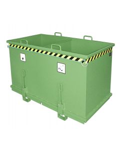 Klappbodenbehälter Typ 2K-RAL 6011
