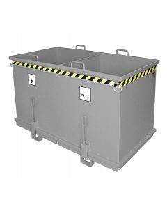 Klappbodenbehälter Typ 2K-RAL 7005