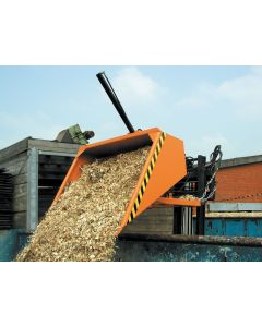 Schaufel Typ DGS lackiert in RAL2000 gekippt