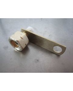 Gasflaschenadapter 5/8'' SAE mit Schlauchbruchsicherung