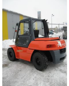 Heckscheibe mit Wischer für Toyota 5FD/FG 55-70 