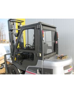 Heckscheibe mit Wischer für UniCarriers (Nissan/Atlet/TCM) LX35