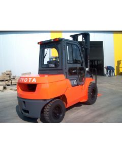 Heckscheibe mit Wischer für Toyota 7FG/FD 40-50 