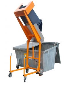 Mülltonnen-Kippstation Typ MKS-F RAL 2000