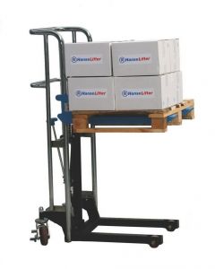 manueller Mitnahme-Plattform-Hochhubwagen Typ PS0415 mit Palette